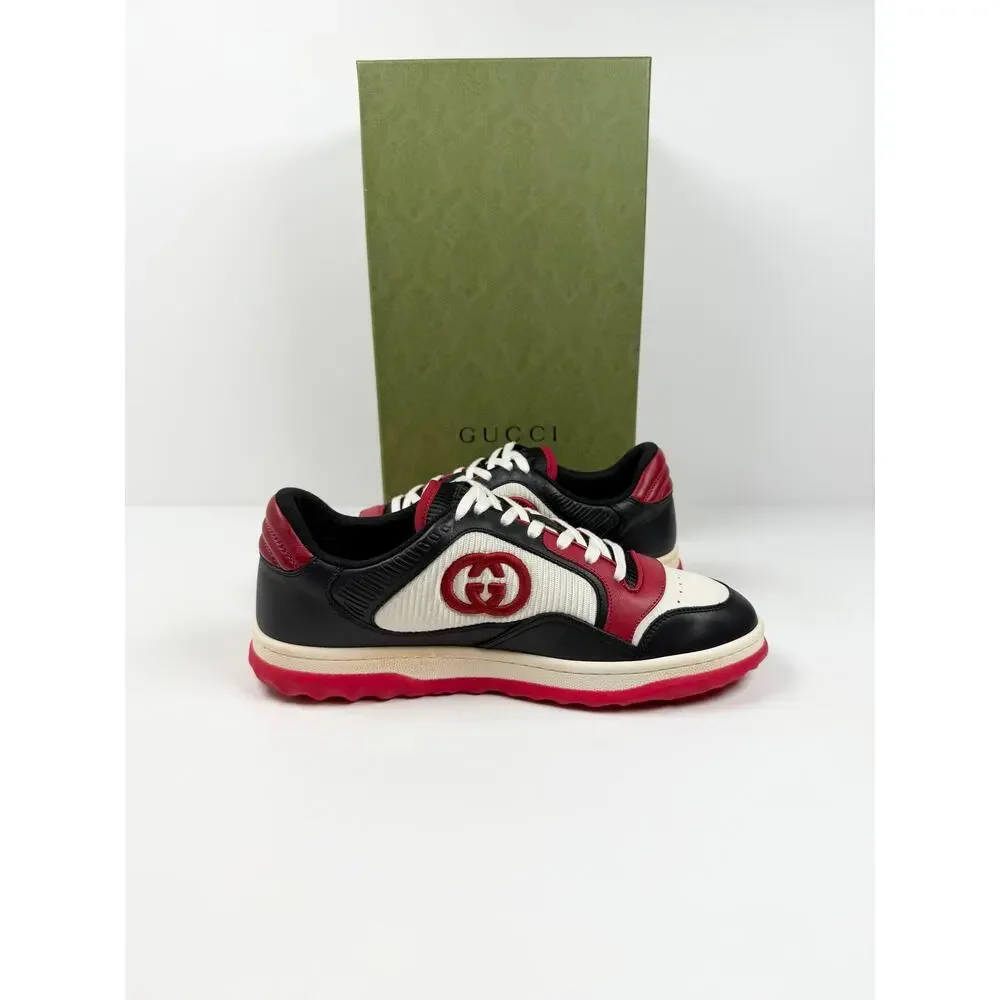 Size 7.5US - Gucci MAC80 Leather Sneakers NEW